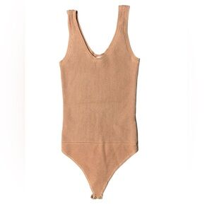 Abercrombie & Fitch Ribbed Knit Tank Bodysuit – Size Small